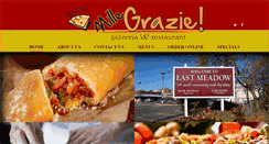 Desktop Screenshot of millegraziepizzeria.com